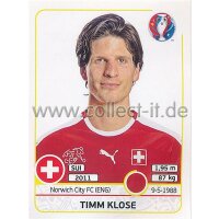 EM 2016 - Sticker 106 - Timm Klose