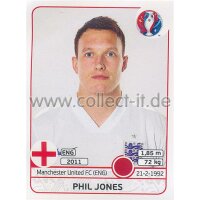 EM 2016 - Sticker 132 - Phil Jones