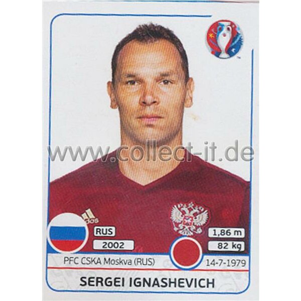 EM 2016 - Sticker 163 - Sergei Ignashevich