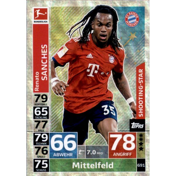 MX EXTRA 691 - Renato Sanches - Shooting-Stars