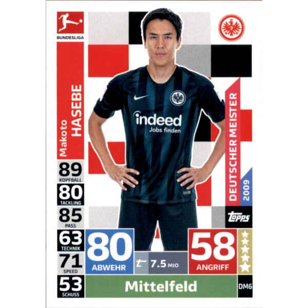 MX EXTRA DM6  - Makoto Hasebe - Deutsche Meister