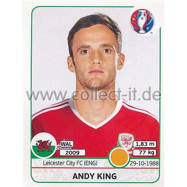 EM 2016 - Sticker 191 - Andy King