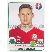 EM 2016 - Sticker 198 - Simon Church