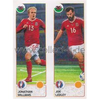 EM 2016 - Sticker 204 - Jonathan Williams - Joe Ledley