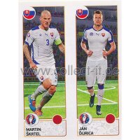 EM 2016 - Sticker 209 - Martin Skrtel - Jan Durica