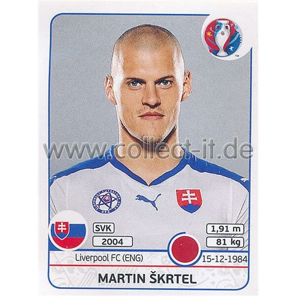 EM 2016 - Sticker 216 - Martin Skrtel