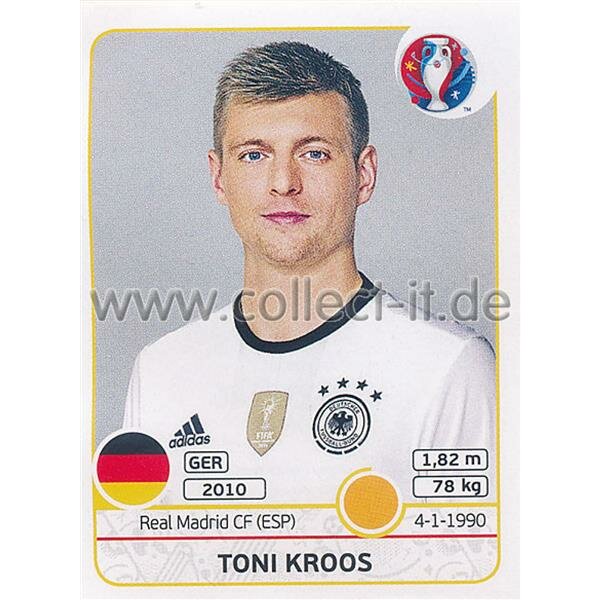 EM 2016 - Sticker 249 - Toni Kroos