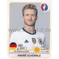 EM 2016 - Sticker 253 - Andre Schürrle