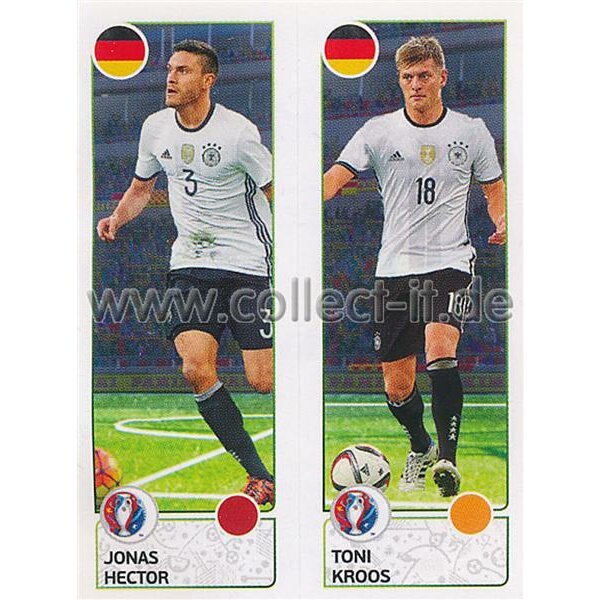 EM 2016 - Sticker 264 - Jonas Hector - Toni Kroos