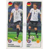 EM 2016 - Sticker 265 - Bastian Schweinsteiger - Mesut...