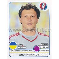 EM 2016 - Sticker 273 - Andriy Pyatov