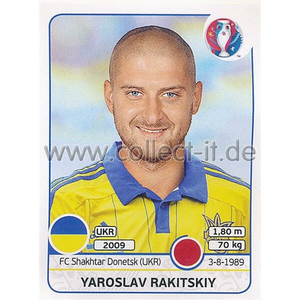 EM 2016 - Sticker 277 - Yaroslav Rakitskiy