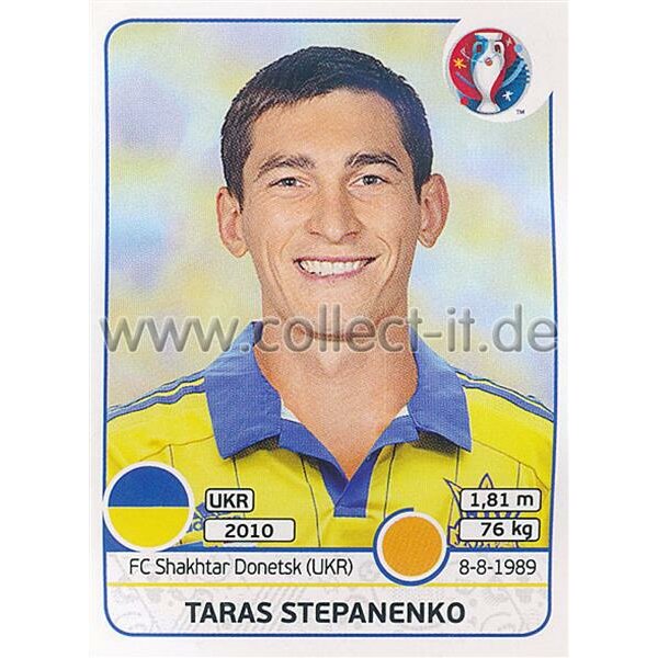 EM 2016 - Sticker 283 - Taras Stepanenko