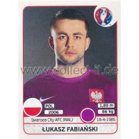 EM 2016 - Sticker 293 - Lukasz Fabianski