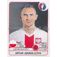 EM 2016 - Sticker 296 - Artur Jedrzejczyk