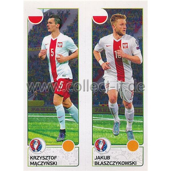 EM 2016 - Sticker 317 - Krzysztof Maczynski - Jakub Blaszczykowski