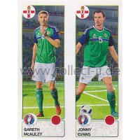 EM 2016 - Sticker 321 - Gareth McAuley - Jonny Evans