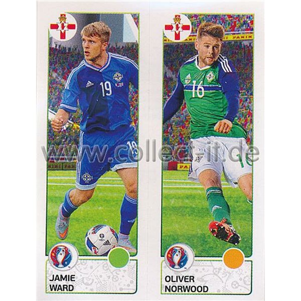 EM 2016 - Sticker 323 - Jamie Ward - Oliver Norwood