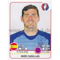 EM 2016 - Sticker 353 - Iker Casillas