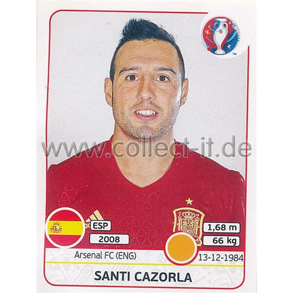 EM 2016 - Sticker 366 - Santi Cazorla