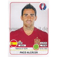 EM 2016 - Sticker 372 - Paco Alcacer