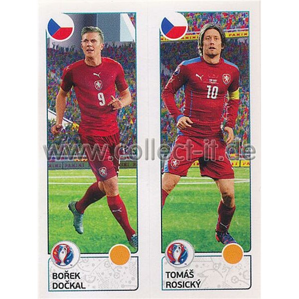 EM 2016 - Sticker 383 - Borek Dockal - Tomas Rosicky