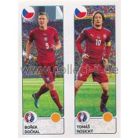 EM 2016 - Sticker 383 - Borek Dockal - Tomas Rosicky