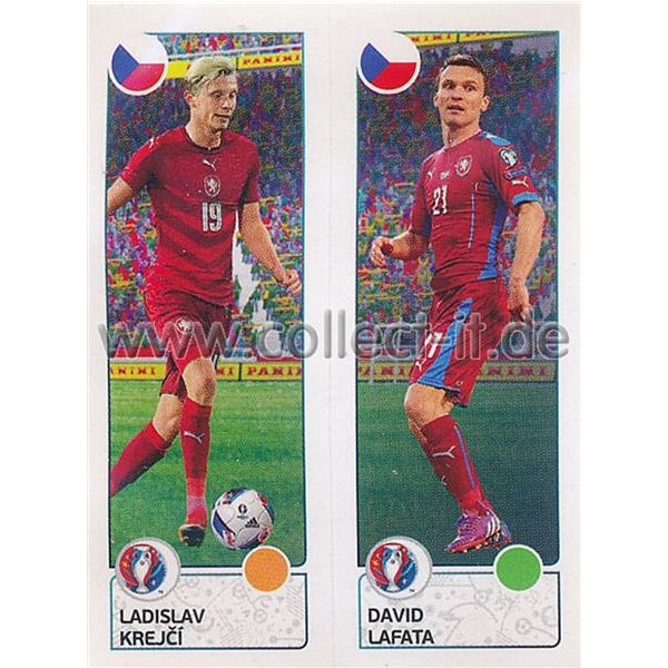 EM 2016 - Sticker 384 - Ladislav Krejci - David Lafata