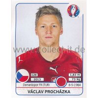 EM 2016 - Sticker 387 - Vaclav Prochazka