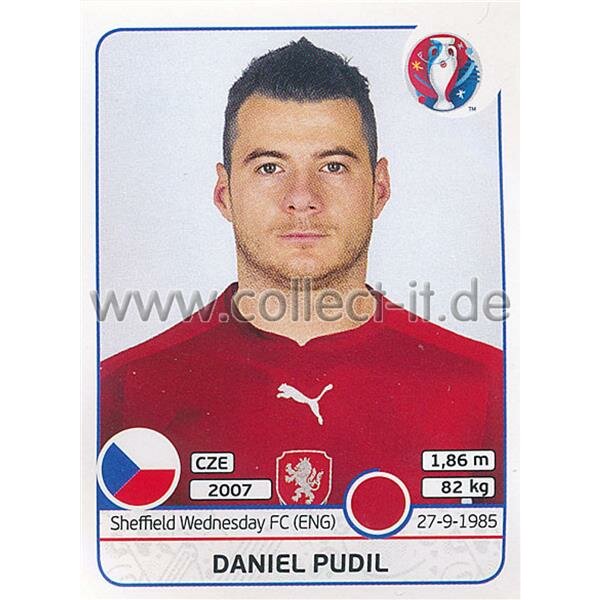 EM 2016 - Sticker 388 - Daniel Pudil