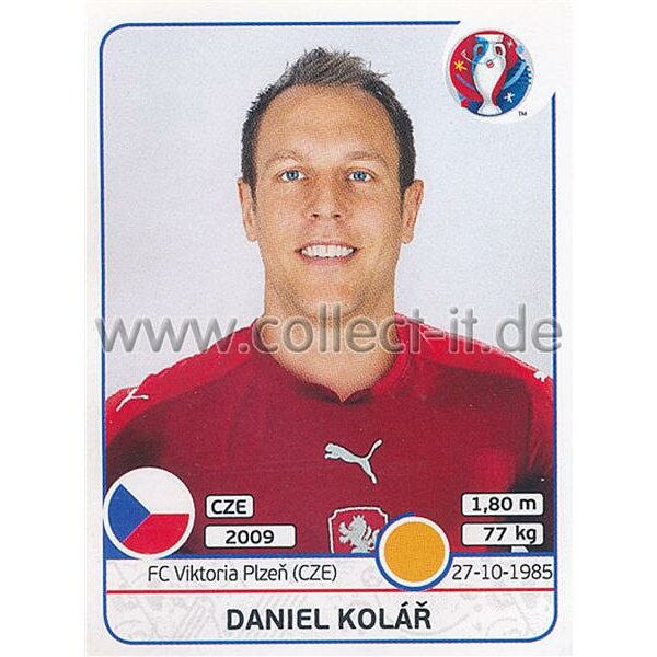 EM 2016 - Sticker 395 - Daniel Kolar