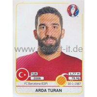 EM 2016 - Sticker 419 - Arda Turan