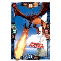 19 - Feuerspeiender Hakenzahn - Drachen Karte - Dragons 3...