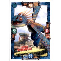 29 - Fliegende Sturmpfeil - Drachen Karte - Dragons 3 -...