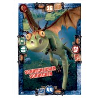 52 - Schrecklicher Schrecken - Drachen Karte - Dragons 3...