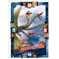 55 - Schnappende Falle - Drachen Karte - Dragons 3 - Die...