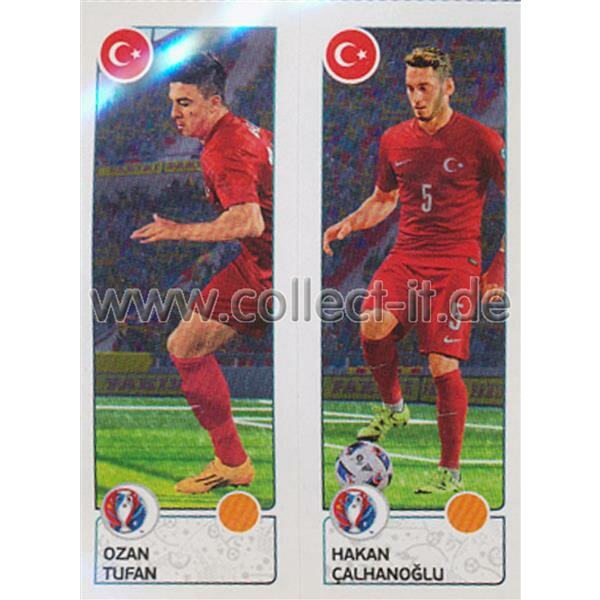 EM 2016 - Sticker 429 - Ozan Tufan - Hakan Calhanoglu