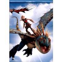 110 - Die geheime Welt - Puzzlekarte - Dragons 3 - Die...
