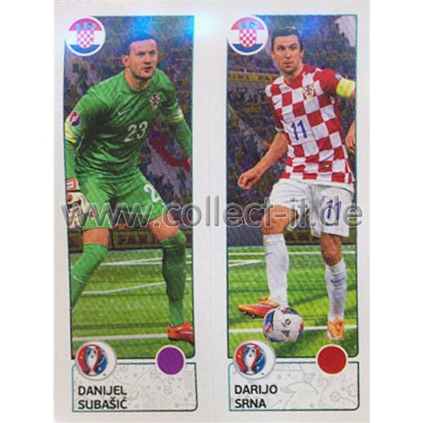 EM 2016 - Sticker 432 - Danijel Subasic - Darijo Srna