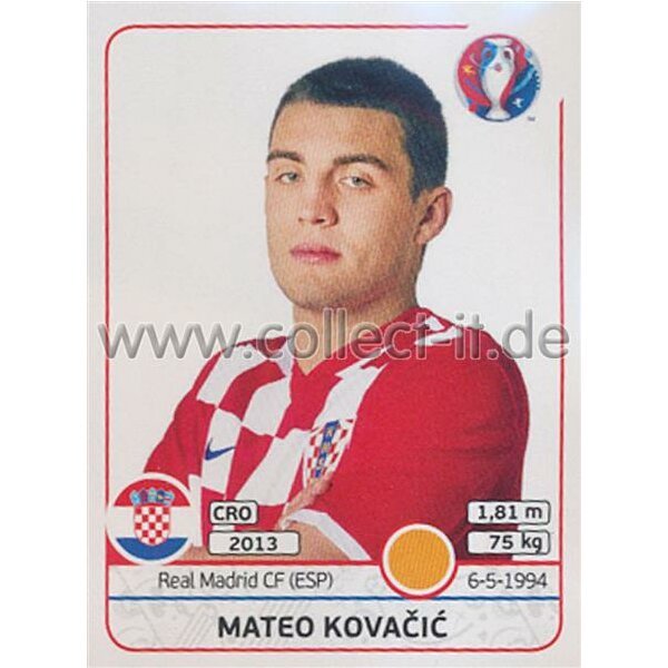 EM 2016 - Sticker 449 - Mateo Kovacic