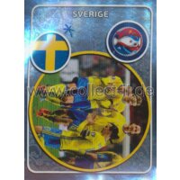 EM 2016 - Sticker 463 - Schweden Team