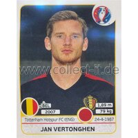 EM 2016 - Sticker 469 - Jan Vertonghen