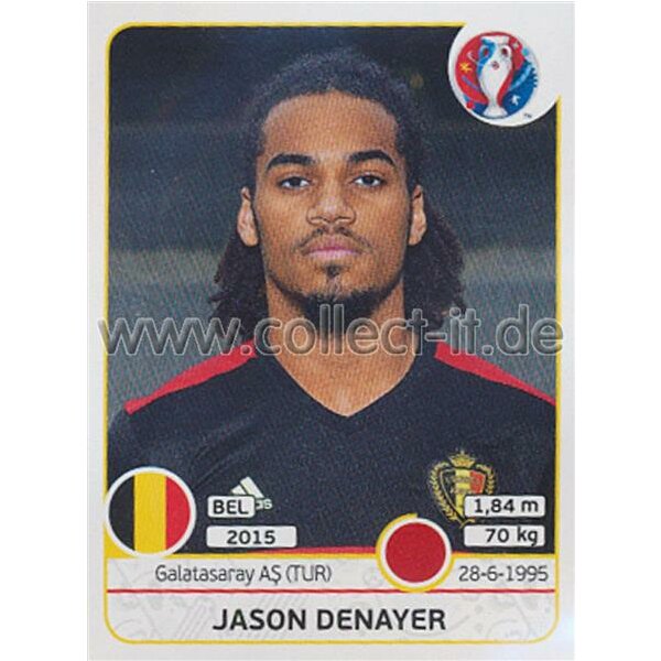 EM 2016 - Sticker 471 - Jason Denayer