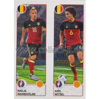 EM 2016 - Sticker 489 - Radja Nainggolan - Axel Witsel