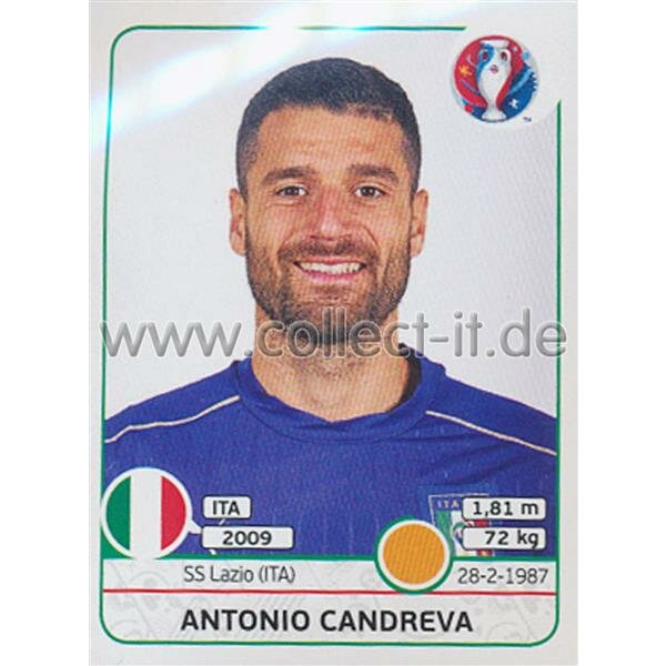 EM 2016 - Sticker 511 - Antonio Candreva