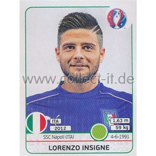 EM 2016 - Sticker 513 - Lorenzo Insigne