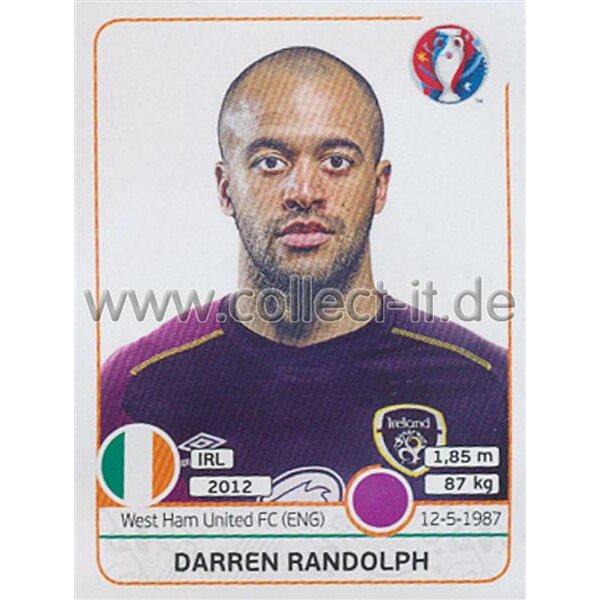 EM 2016 - Sticker 518 - Darren Randolph