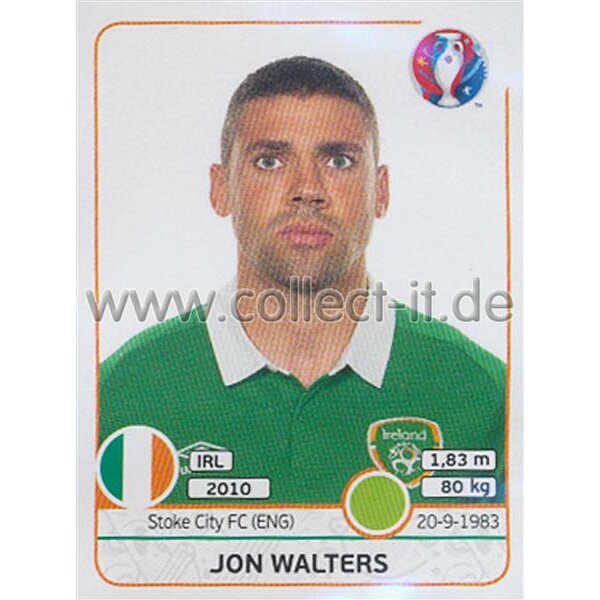 EM 2016 - Sticker 536 - Jon Walters