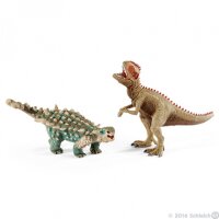 Schleich - Saichania und Giganotosaurus, klein (41426)