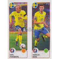 EM 2016 - Sticker 548 - Emil Forsberg - Marcus Berg